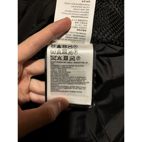 Canada Goose Black Erickson Parkas - Picture 6 of 6